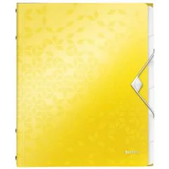 Photo Trieur A4 - 6 compartiments - Jaune LEITZ Wow Image
