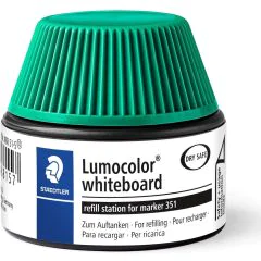 Photo STAEDTLER : Recharge marqueur Lumocolor 351/351B - Vert feutre