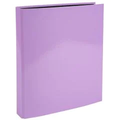 Photo Classeur rigide à 4 anneaux en D - Dos 40 mm - Mauve EXACOMPTA Aquarel