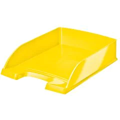 Photo Corbeille à courrier Plus WOW - A4 - Jaune LEITZ Image