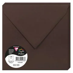 Photo Enveloppes - 165 x 165 mm - Cacao POLLEN