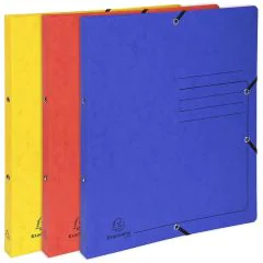 Photo Classeur 2 anneaux - Carte imprimée - Dos 20 mm - Assortiment EXACOMPTA
