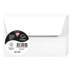 Photo Enveloppes - 90 x 140 mm - Blanc POLLEN 
