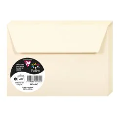 Photo Enveloppe POLLEN Ivoire Format  114 x 162 mm 5446C