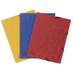 Photo Chemise imprimée à élastiques - 3 rabats - Assortiment EXACOMPTA