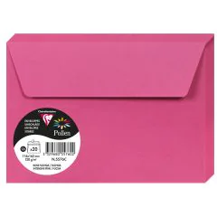 Photo Enveloppe POLLEN Rose Fuchsia Format  114 x 162 mm 5576C