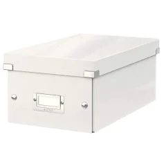 Photo Boite de rangement WOW - DVD - Blanc LEITZ 6042-00-01 Coffret vidéo