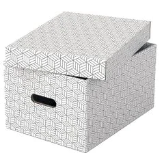 Photo Boite de rangement - 265 x 365 x 205 mm - Blanc ESSELTE Home M