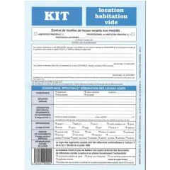 Formulaire Kit de Location Habitation - A4 - WEBER 720 Image