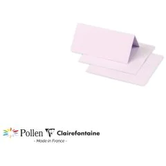 Photo Cartes de table - 85 x 80 mm - Lilas POLLEN 