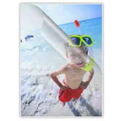 Photo Pochettes de plastification brillantes 54 x 86 mm PAVO