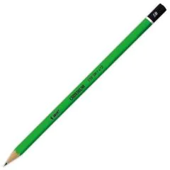 Photo BIC : Crayon graphite laqué en vert 5B - Critérium 550 - 857591