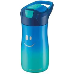 Photo Gourde avec paille intégrée - 0,43 L - Bleu MAPED Kids Concept