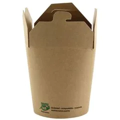 Photo Boîte à snack - 65 x 58 x 75 mm PAP STAR Pure