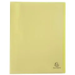 Photo Protège-Documents de 80 Vues - Jaune EXACOMPTA Chromaline Pastel