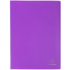 Photo Protège-documents de 120 vues - Violet EXACOMPTA Opaque Image