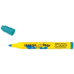 Photo KREUL : Marqueur médium pour tissu Javana - Turquoise 2-4 mm