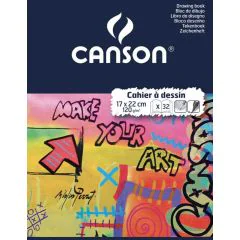 Cahier à Dessin 17 x 22 cm CANSON
