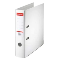 Photo Classeur à levier - Dos 75 mm - Blanc : ESSELTE 320200