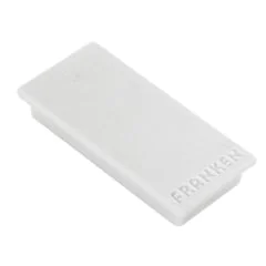 Photo Lot de 10 Aimants - 50 x 23 mm - Gris : FRANKEN