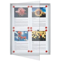 Photo Vitrine d'intérieur plate 4 feuilles A4 - 510 x 680 mm FRANKEN X-tra!Line