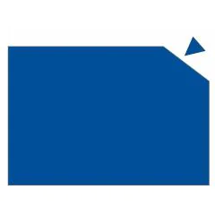 Photo Feuille magnétique inscriptible - Bleu foncé - 200 x 295 mm : FRANKEN MP841 03