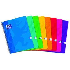 Photo OXFORD : Cahier à spirale - 180 pages à grands carreaux - 240 x 320 mm - 100104752