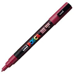 Marqueur peinture Posca PC 3M - Lie de vin UNI-BALL photo