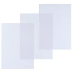 Photo Couvertures pour reliure A3 - PVC 0,15 mm - Transparent PAVO 8009312