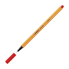 Photo STABILO 88/40 : Stylo-feutre Fineliner 88 - Rouge