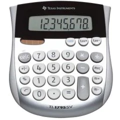 Photo TEXAS INSTRUMENTS : Calculatrice de poche - TI-1795SV