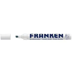 Photo Marqueur à craie Liquide 2 - 5 mm - Blanc : FRANKEN ZKM 09 