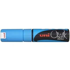 Marqueur à craie liquide Chalk PWE - 8 mm - Bleu clair : UNI-BALL photo