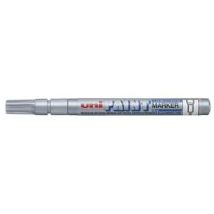 UNI-BALL : Marqueur permanent Paint PX21 - Argent  POSCA