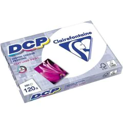 Ramette de papier de 250 feuilles A4 DCP - 120 g - Blanc : CLAIREFONTAINE Photo