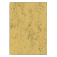 SIGEL DP262 : Lot de 100 feuilles marbrées - Format A4 - Brun sable