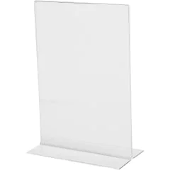 SIGEL : Présentoir de table droit - A5 portrait
