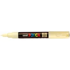 Marqueur peinture Posca PC-1MC - Ivoire : UNI-BALL photo