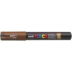 Marqueur peinture Posca PC 1MC - Marron : UNI-BALL photo