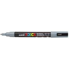 Marqueur peinture Posca PC 3M - Gris : UNI-BALL image