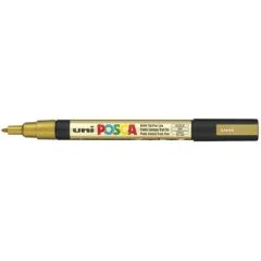 Marqueur peinture Posca PC 3M - Or : UNI-BALL photo
