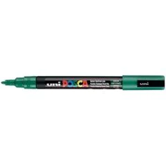 Marqueur peinture Posca PC 3M - Vert foncé : UNI-BALL photo