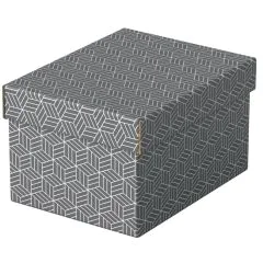 Image Boite cadeau - 200 x 255 x 150 mm - Gris ESSELTE Home S
