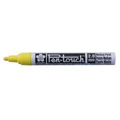 Marqueur permanent SAKURA Moyen - Jaune : PEN TOUCH image
