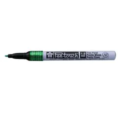 Marqueur permanent SAKURA Fin - Vert : PEN TOUCH image