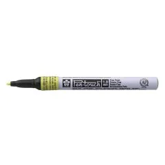 Marqueur permanent SAKURA Fin - Jaune Fluo : PEN TOUCH image