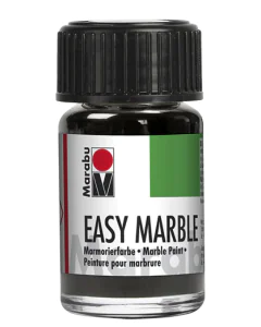 Photo MARABU : Peinture pour marbrure - 15 ml - Argent 13050039082