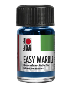 Photo MARABU : Peinture pour marbrure - 15 ml - Bleu clair 13050039090