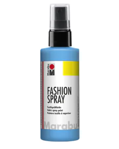 Photo MARABU : Peinture à vaporiser pour textile clair - Bleu Ciel 17190050141