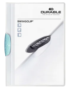 Photo Chemise de présentation A4 à clip - Bleu clair (DURABLE 2260-06)